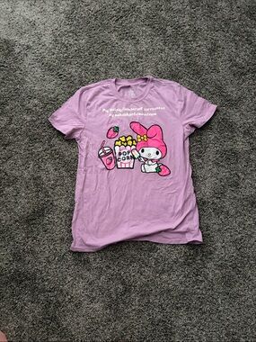 My Melody Pink Graphic Tee - Women's Cute Character Top